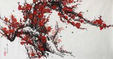 【已售】朝鲜一级画家李明哲《春》
