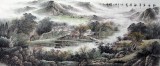 【已售】八尺山水国画《红叶黄花秋景宽》