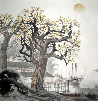 【已售】黄云鸿精品三尺斗方山水画