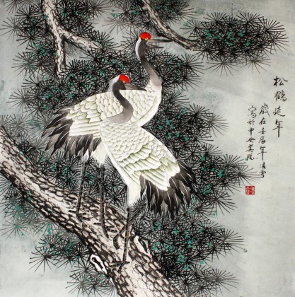 凌雪工笔花鸟画- 花鸟画- 99字画网