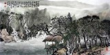 【已售】桂林美协黄云鸿四尺山水画作品