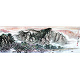 王凌云精品山水画《江南三月》