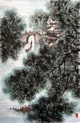 画家王凌云作品 写意山水画 99字画网