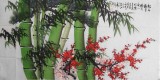 【已售】国画《岁寒三友》