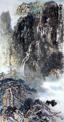 【已售】张慧仁六尺精品山水画《旭日东升》 	 【已售】张慧仁六尺精品山水画《旭日东升》 	 【已售】张慧仁六尺精品山水画《旭日东升》 	 【已售】张慧仁六【已售】杨春三尺精品山水《山高水长流》