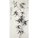 何华贤精品三尺写意竹《高风亮节》