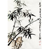 湖北美协庾超然四尺三开作品《晨曲》