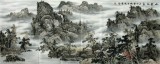 【已售】小六尺国画山水《山里人家》