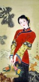 【已售】三尺工笔仕女图