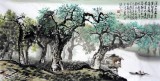【已售】桂林美协黄云鸿四尺山水画《溪山到处有芳林》