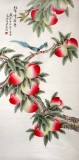 【已售】凌雪四尺祝寿国画《謦香长寿》