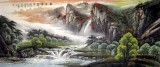 【已售】小八尺国画山水《幽石泉声》