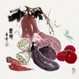 【已售】张春奇三尺斗方餐厅挂画《丰硕》