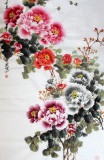 【已售】王宝钦四尺牡丹图《富贵吉祥》（询价）