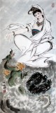 【已售】辽宁美协王一鸣三尺佛像