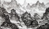 【已售】蒲家瑞四尺精品山水《山河春韵》