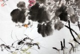 【已售】四川美协会员西蜀山人四尺斗方《荷气》
