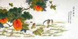 【已售】凌雪四尺家居装饰画《安居乐业》
