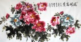 【已售】四尺牡丹图《花开富贵》