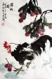 【已售】湖北美协庾超然小尺寸作品《得利图》