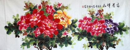 【已售】小六尺牡丹《富贵祥和》