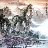 楼閣山水図屏風（別称：月夜山水図屏風）｜作品紹介｜キヤノン