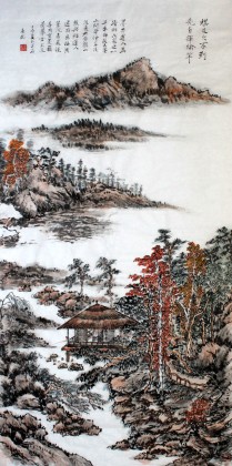 【已售】老庄四尺写意山水