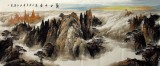 【已售】小八尺山水画《黄山日出》