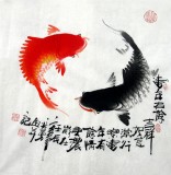 【已售】三尺斗方-连年有余