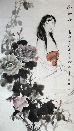 QA李立辰四尺红楼梦人物《花仙子》（询价）