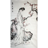 李立辰四尺红楼梦《黛玉葬花》河北著名仕女画家（询价）