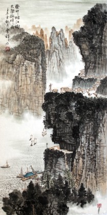 画家杜云祥山水画- 写意山水画- 99字画网