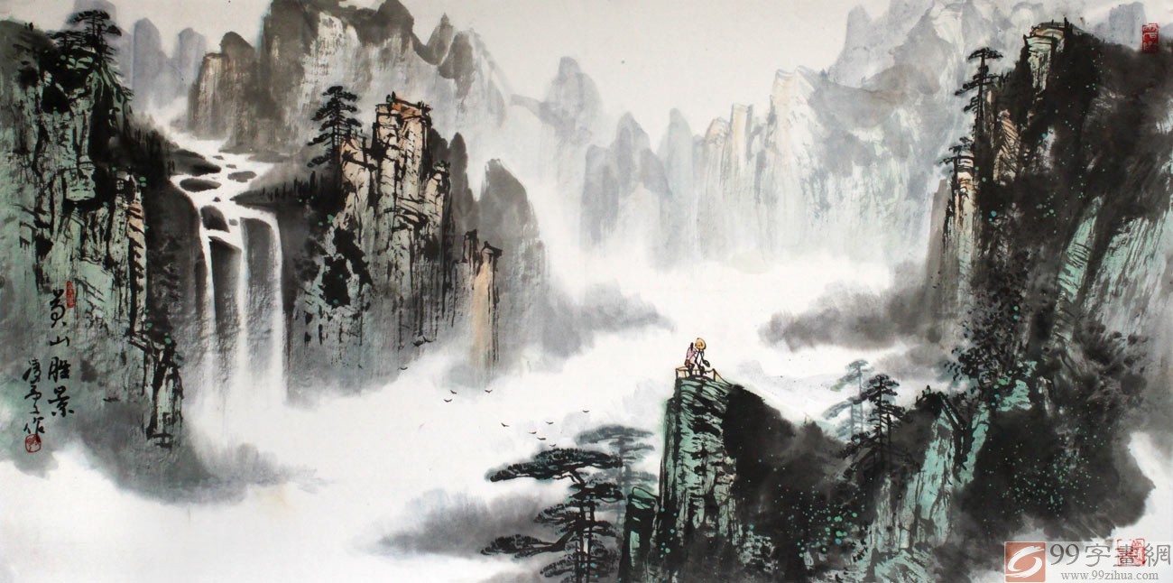 王振邦,原名王振锁,字凌云,号云林漫士,1970年生于山东阳谷,职业画家。90年代毕业于山艺,后追随书画名家卢加先生习画至今,而后受山水画家宋雨桂先生指点。国家一级美术师<国务院机关事务管理局特邀画家,运河书画艺术研究院院长 ,自幼酷爱书画,崇尚艺术,醉心于笔墨丹青,尤对山水情有独钟。