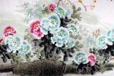 QA王宝钦六尺精品牡丹图《富贵吉祥》(询价)