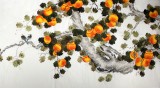 【已售】凌雪小八尺风水吉利花鸟画《事事如意》