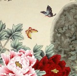 【已售】北京美协凌雪四尺斗方《国色天香》