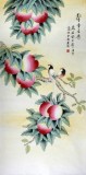 【已售】北京美协凌雪四尺花鸟《謦香长寿》