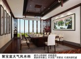 【已售】宁良成小八尺聚宝盆山水《泉源广长》