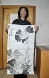 【已售】王宝钦三尺精品花鸟画《夏荷图》(询价)