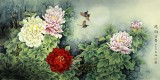 【已售】山东美协赵逸梅四尺《花开富贵》