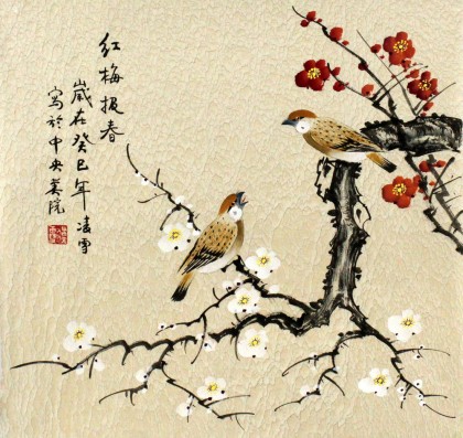 小写意花鸟国画- 花鸟画- 99字画网