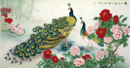 【已售】北京美协蒋文秀六尺《锦上添花》