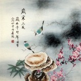 中央美院凌雪岁寒三友图- 花鸟画- 99字画网
