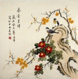 【已售】北京美协凌雪四尺斗方《春意呈祥》