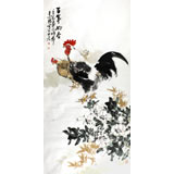 王向阳四尺《百年好合》 中国美术家协会会员