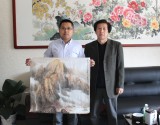 【已售】中国山水画家协会副主席程冰石四尺斗方《金洒秋山泉气香》