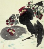 QA禅一居士周自豪三尺风水画《大吉大利》(询价)
