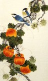【已售】北京美协凌雪四尺花鸟四条屏