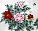 【已售】北京美协凌雪六尺国画牡丹《花开富贵》