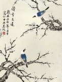 【已售】北京美协凌雪三尺国画梅花《清香久远》